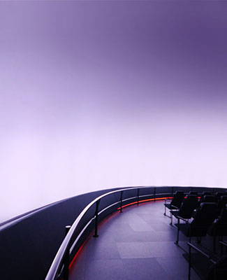 NanoSeam dome at Adler Planetarium