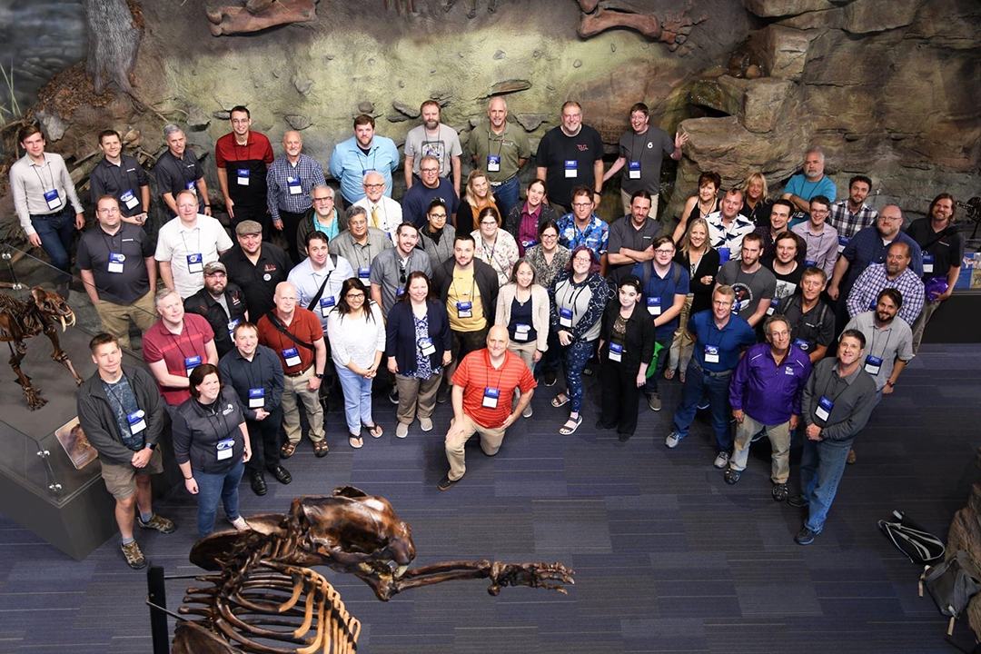 Group photo from Digistar Users Group 2019 Annual Meeting