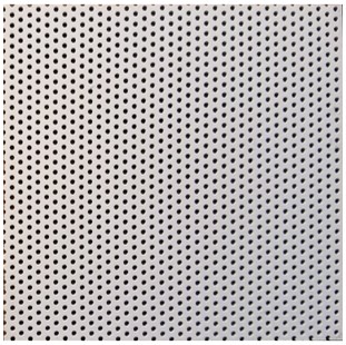 Spitz dome panel with micro perforation schedule