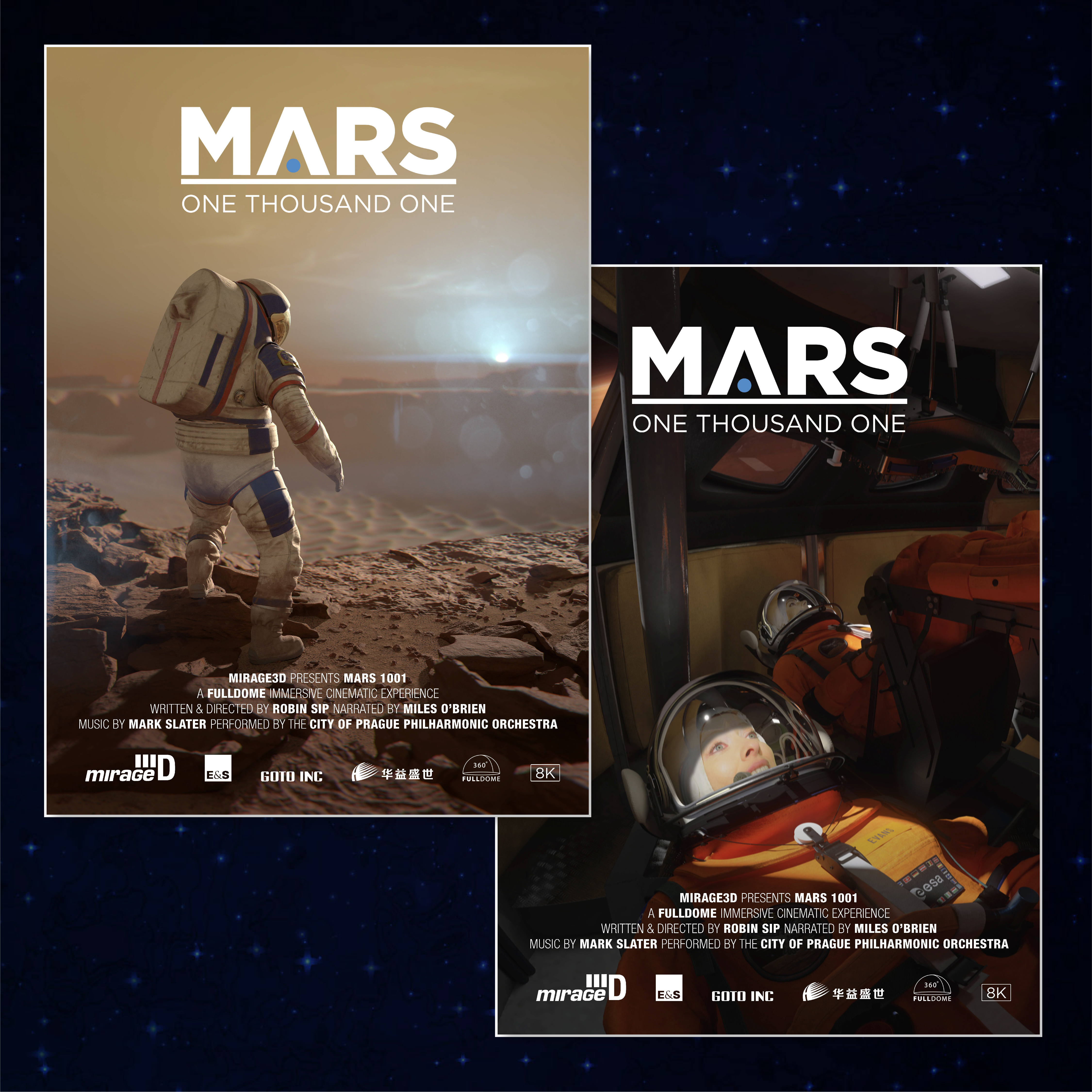 Mars One Thousand One show poster