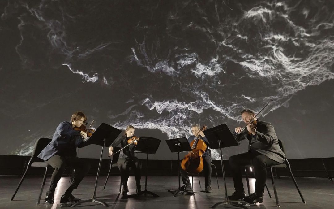 Bell Museum’s planetarium plays heavenly host to Chicago’s Spektral Quartet